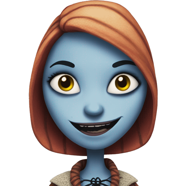 Sally from nightmare before Christmas  emoji