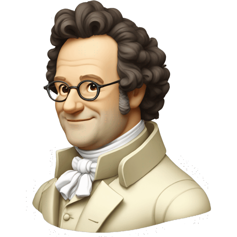 Franz Schubert Smiling emoji