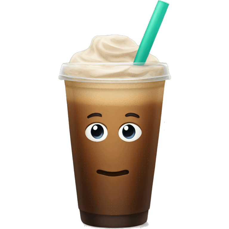 Ice coffee  emoji