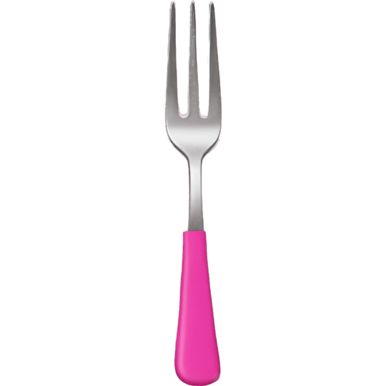 Pink fork  emoji