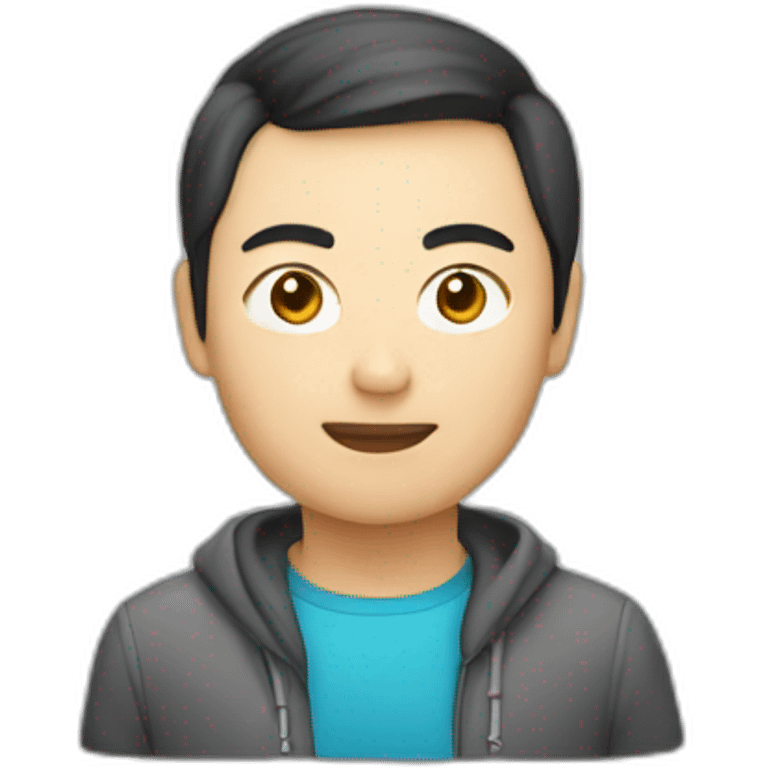 Human, Kazakh, Programming man emoji