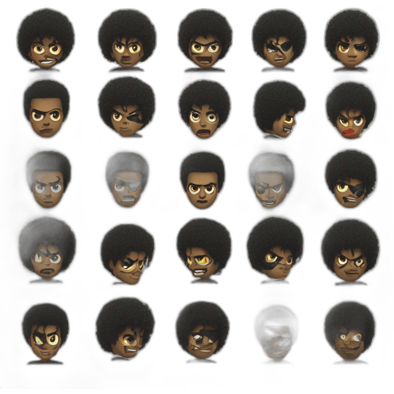 Michael Jackson thriller emoji