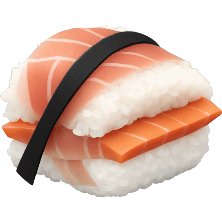 Tuna sushi nigiri emoji