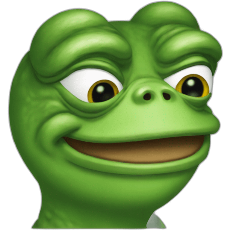 Pepe frog madge emoji