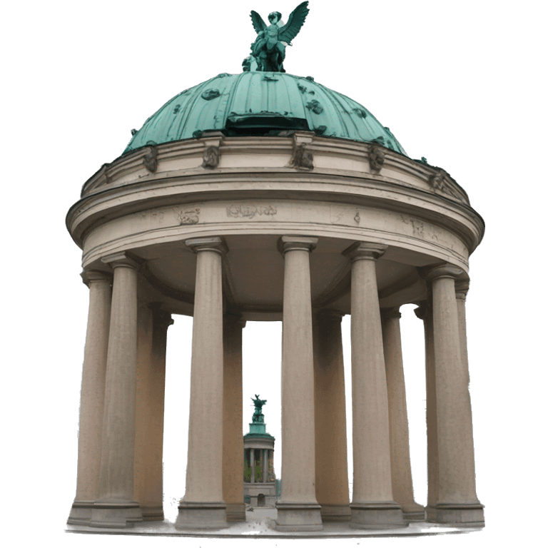 Die Siegessäule in berlin emoji