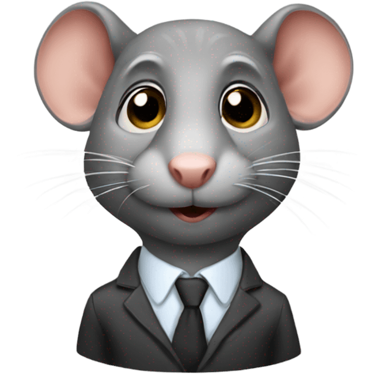 Rat Psychologist emoji