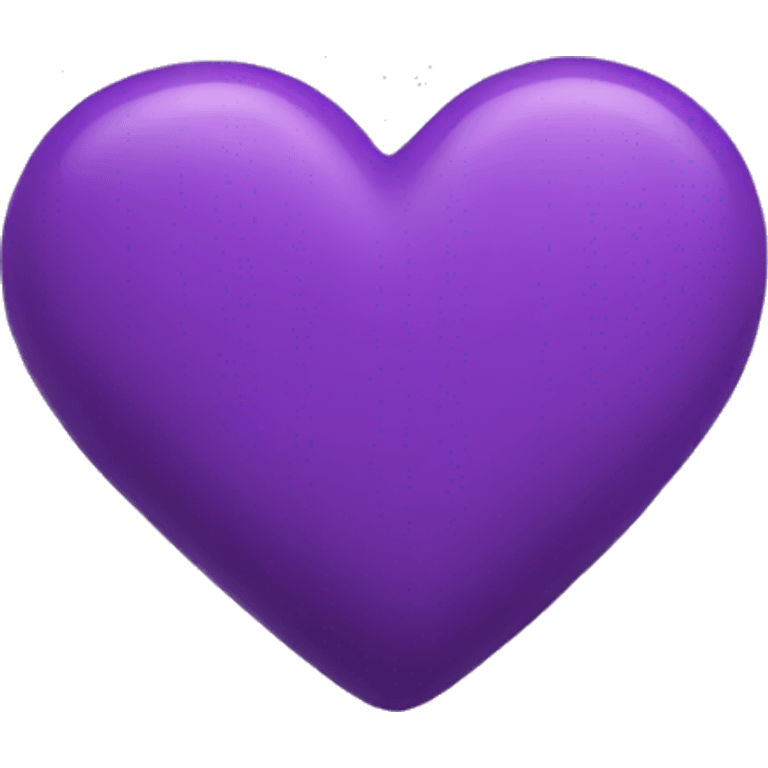 Purple growing heart emoji