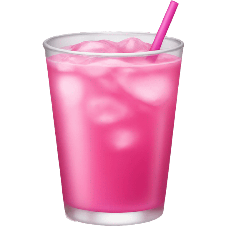 Pink drink  emoji