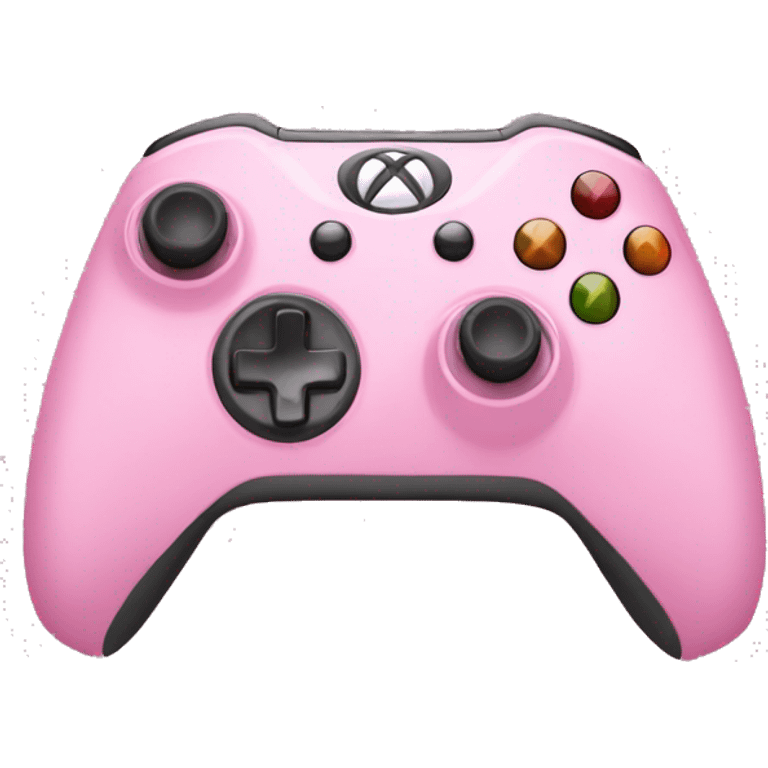 Pink Xbox controller  emoji