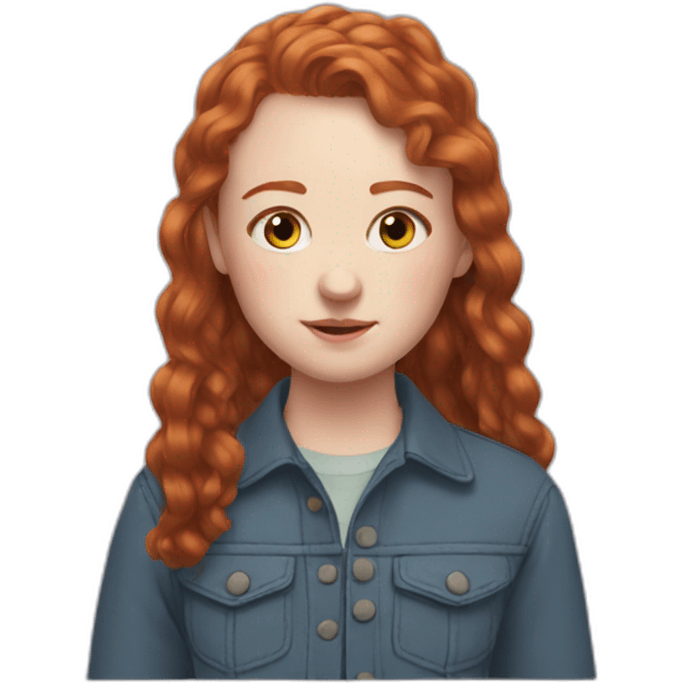 Sadie sink  emoji