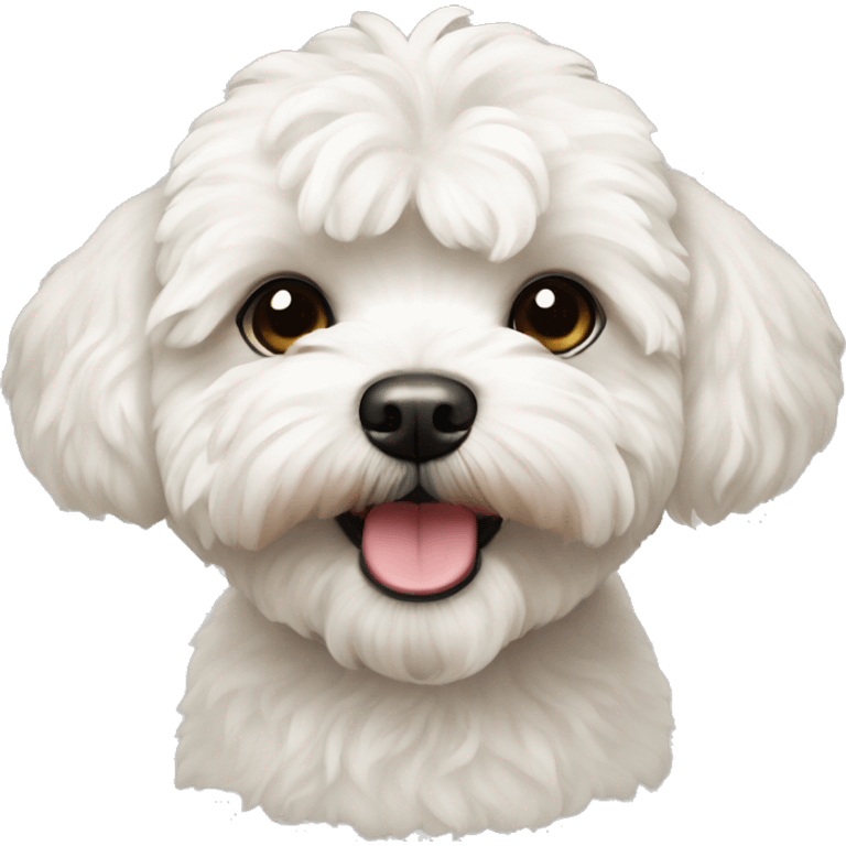 white maltipoo emoji