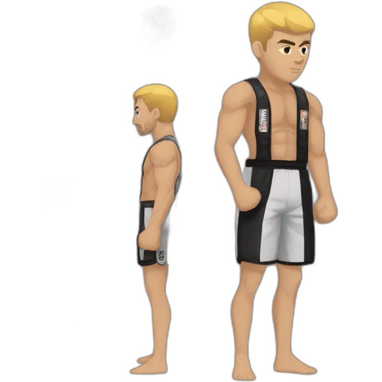 MMA fighter emoji