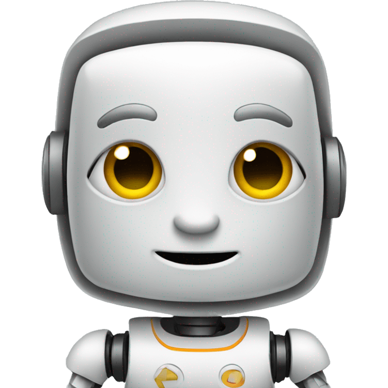 cute finance robot emoji