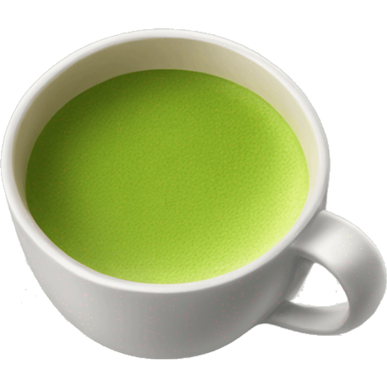 Cup of matcha emoji