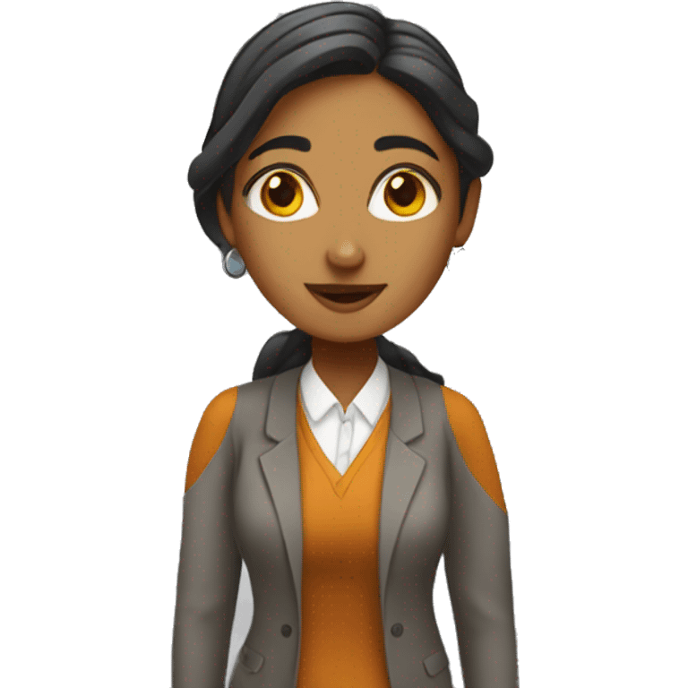 indian female geography teacher emoji