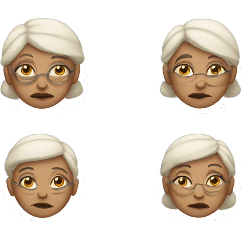 Een thug oma emoji