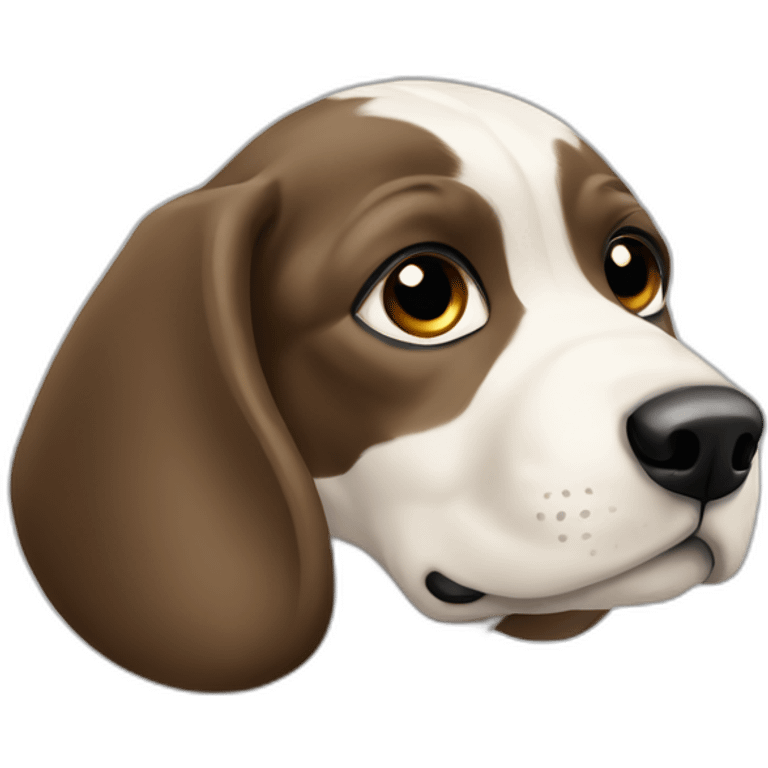 puppy Braque D'Auvergne emoji