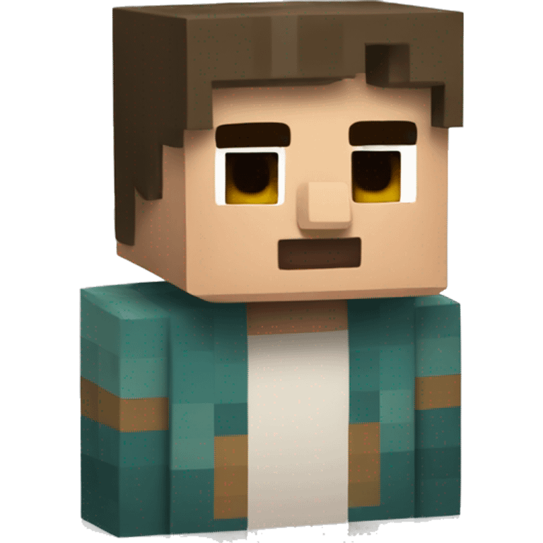 steve minecraft emoji