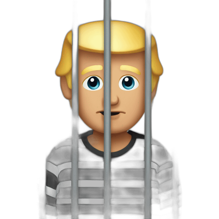 trump-in-jail-cell emoji