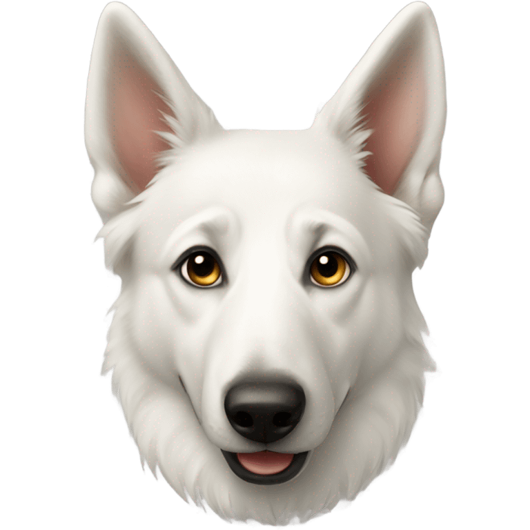 white shepherd emoji