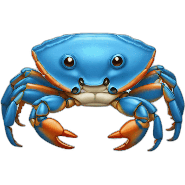 blue crab emoji