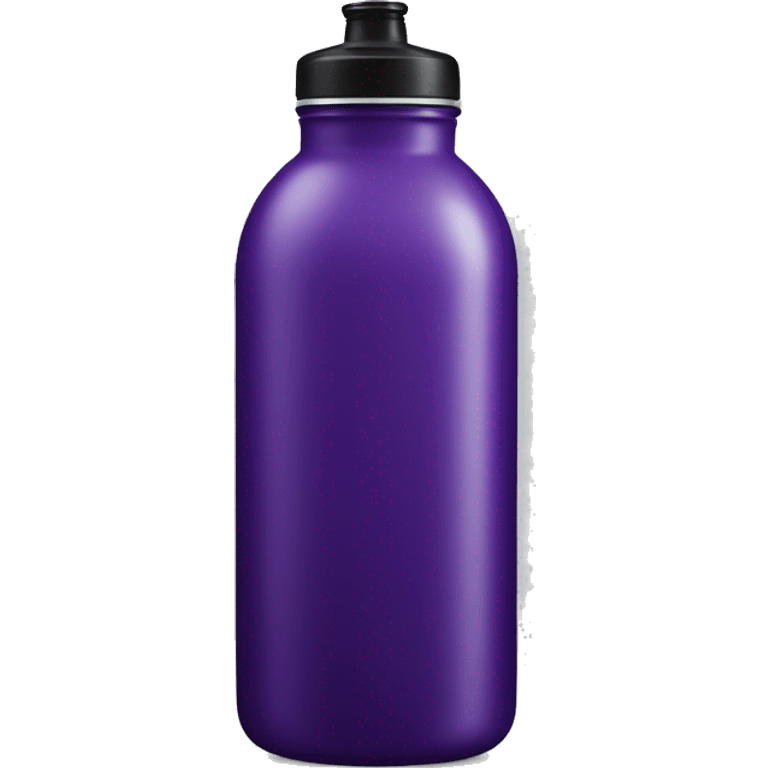 Dark purple water bottle emoji