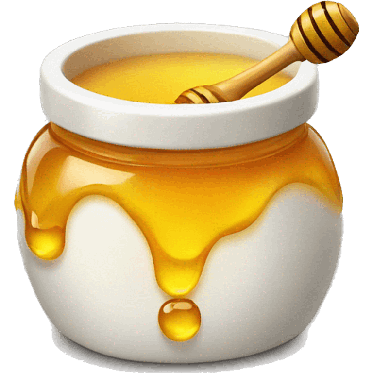 honey pot which waves emoji