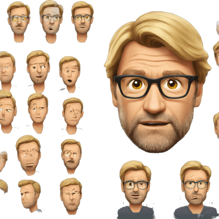 Klopp dizzy head emoji