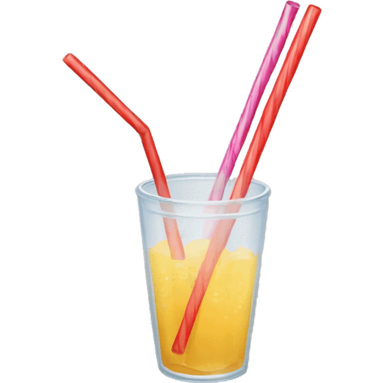 drinking straw  emoji