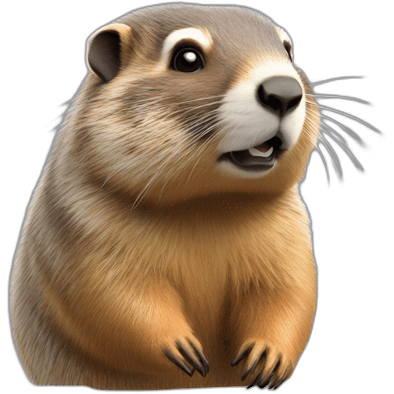 Marmota flaviventris emoji