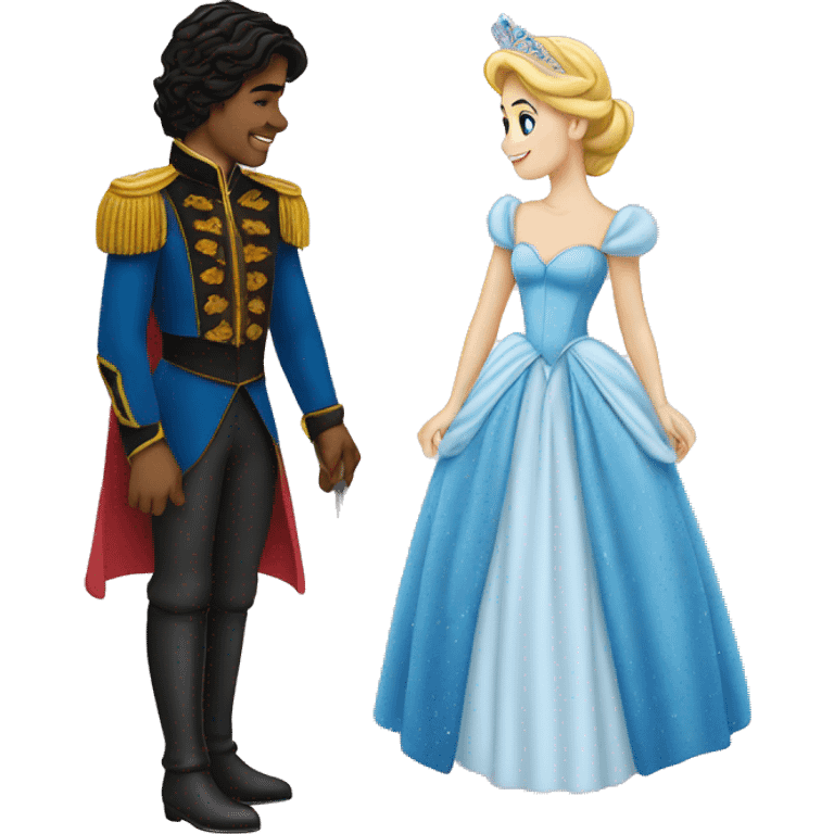 Prince and Cinderella  emoji