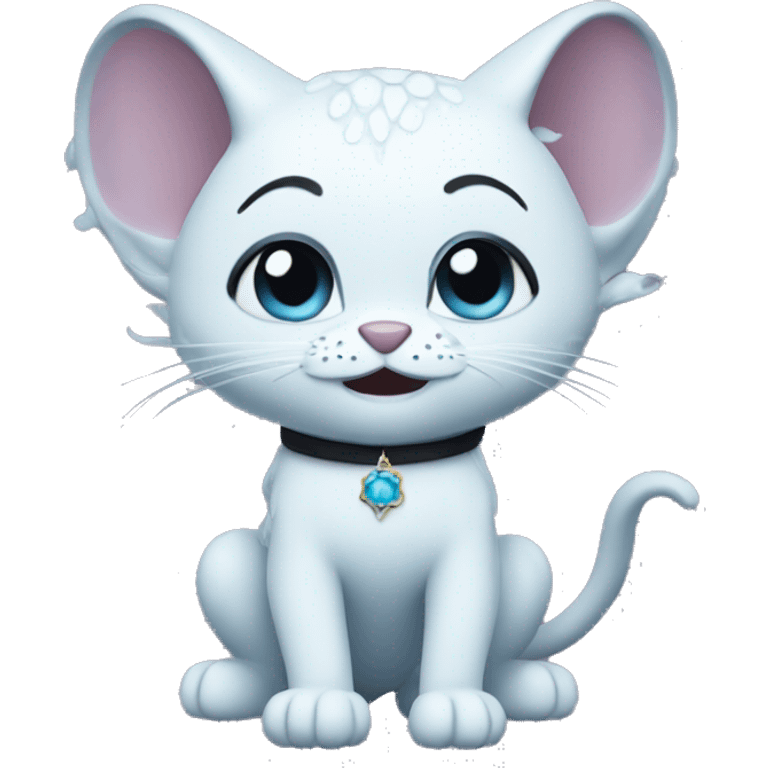 Elsa as octocat emoji