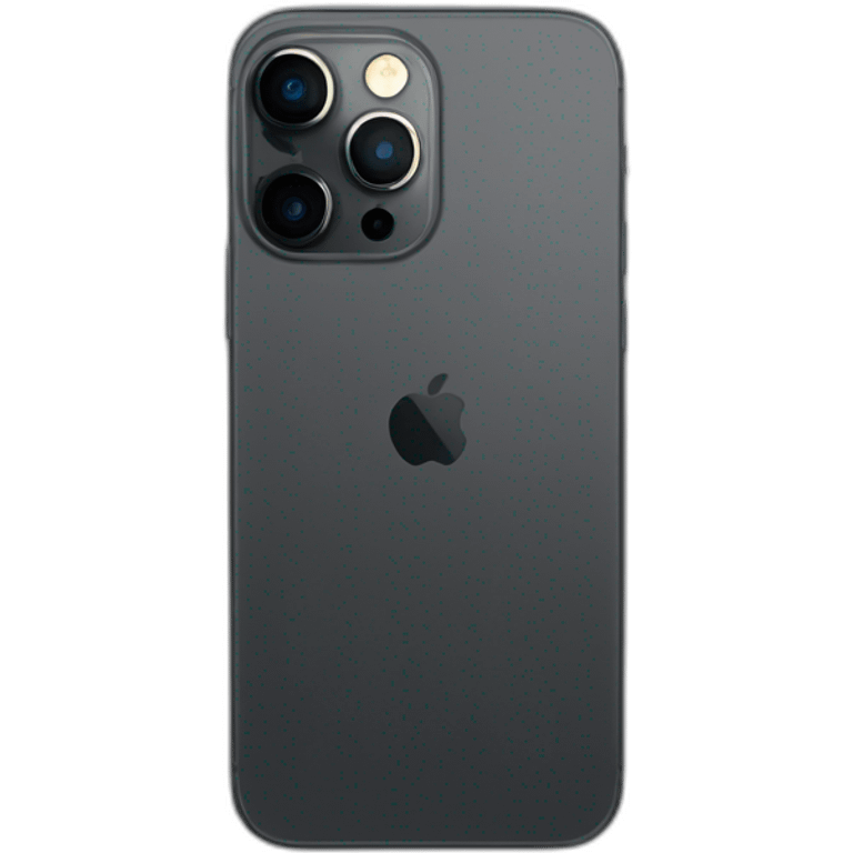 Phone apple iPhone 15 Pro Graphite color  emoji