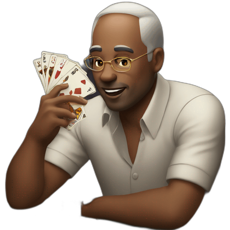 man gambling away 3 million dollars emoji