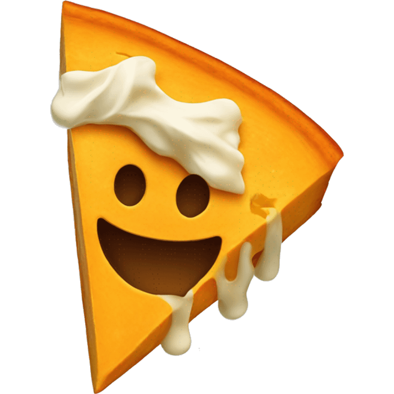 Pumpkin cheese acme  emoji