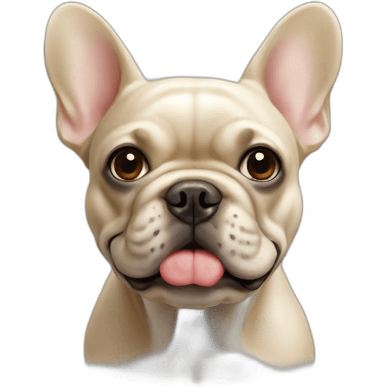 beige-french-bulldog emoji