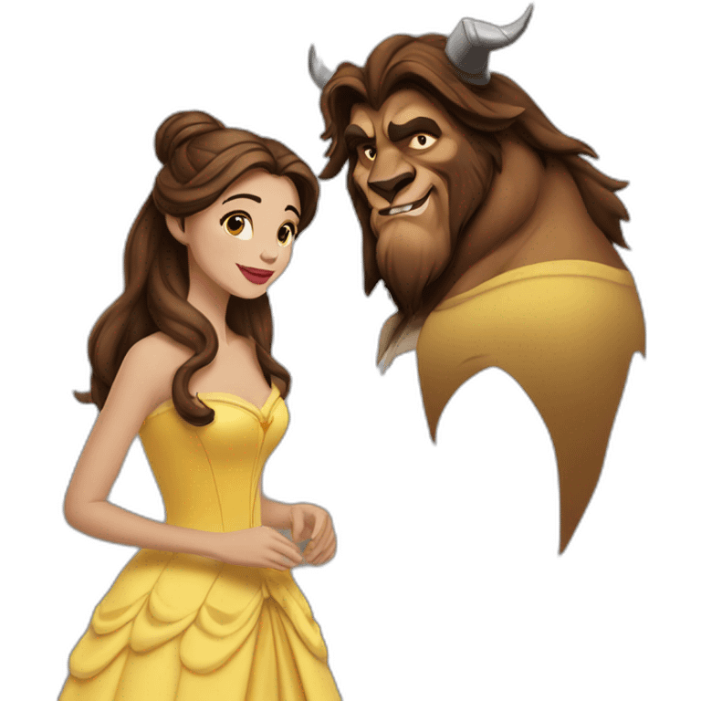 beauty and the beast emoji