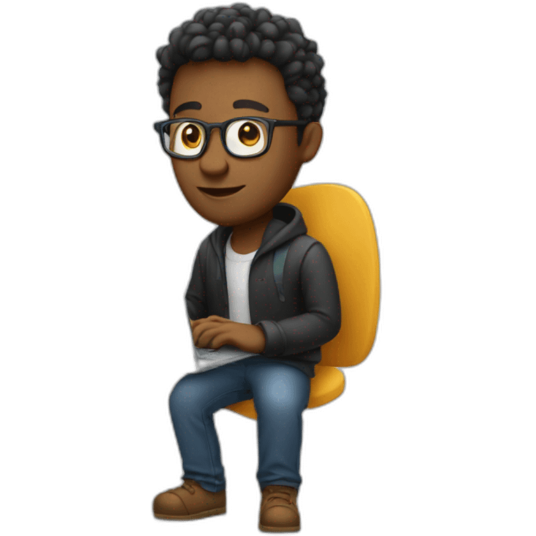 Full stack developer with laptop emoji