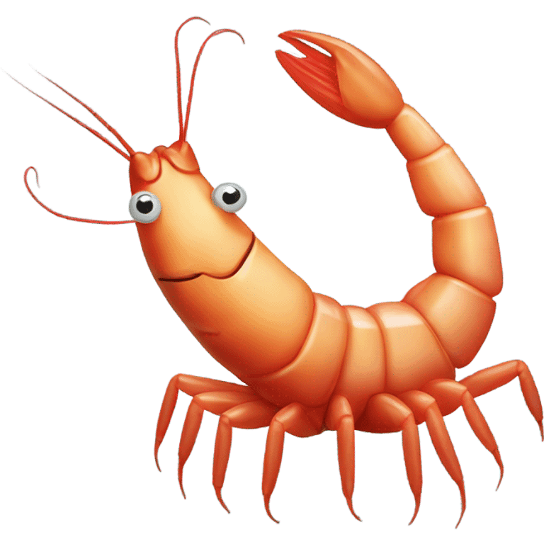 Party shrimp emoji