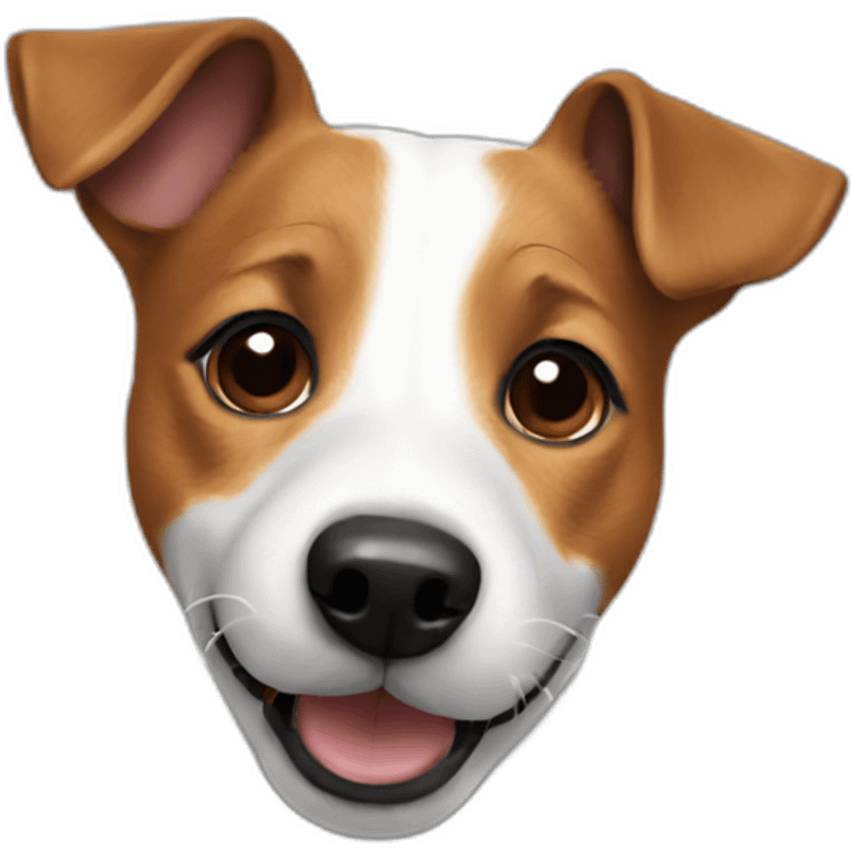 jack russell terrier  emoji