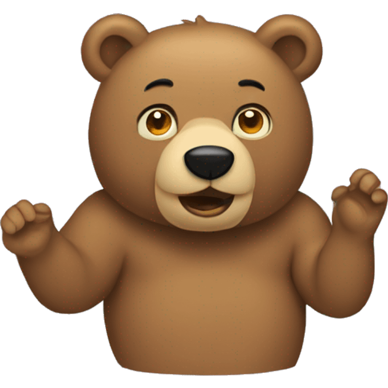 Gay bear emoji