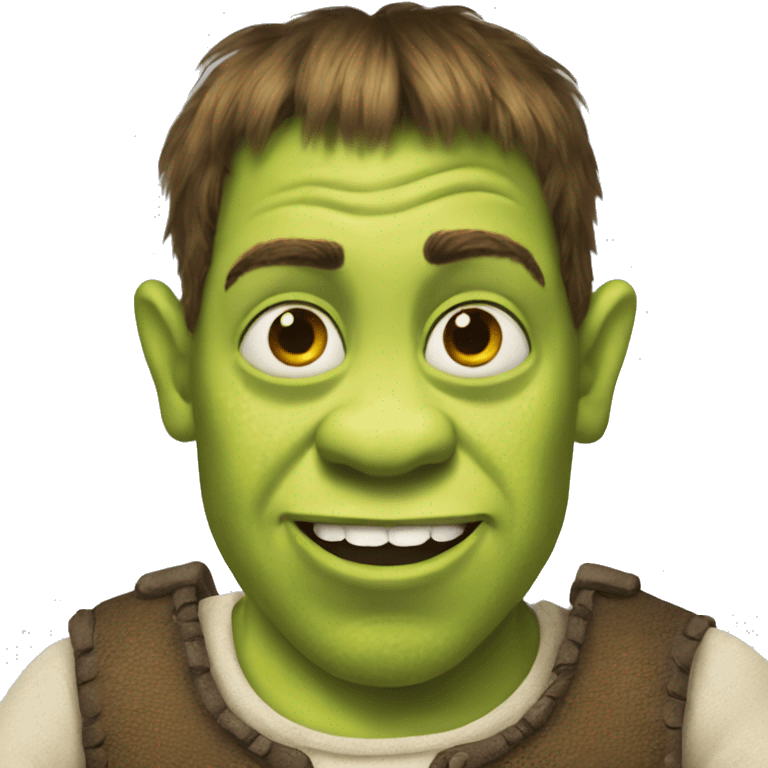 Ugly shrek emoji