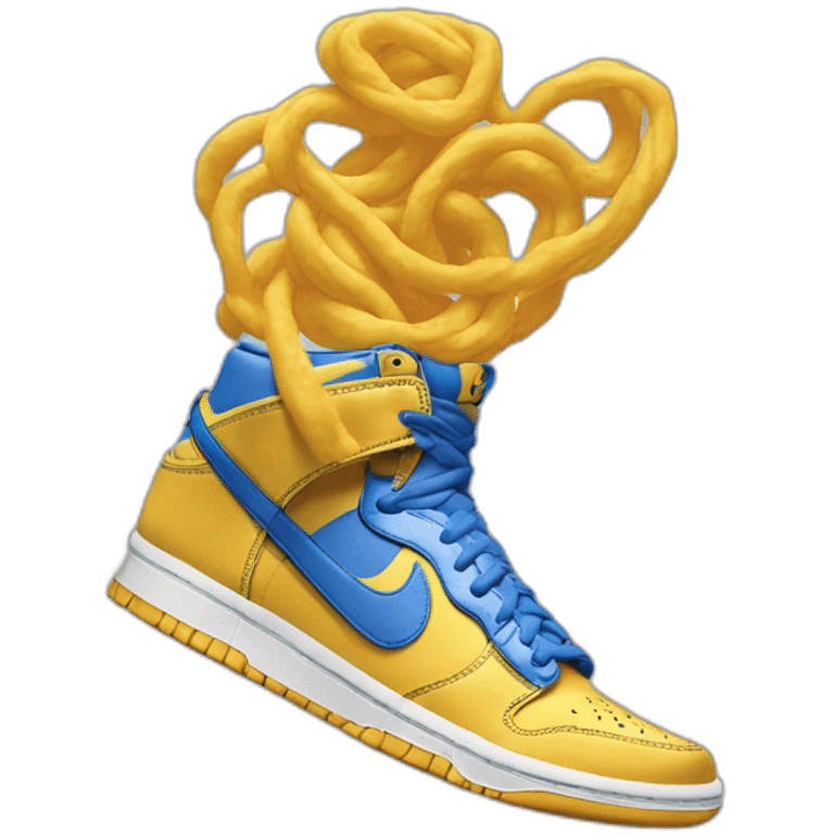 Dunk nikes bleu emoji