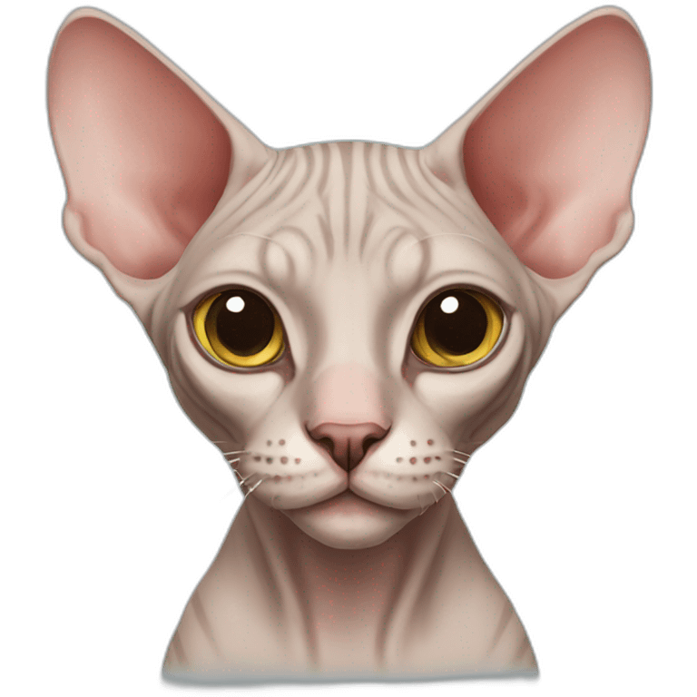 sphynx cat emoji