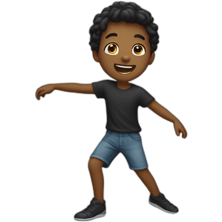 Dancing boy emoji