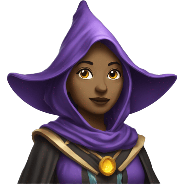 create a woman wizard arcane emoji