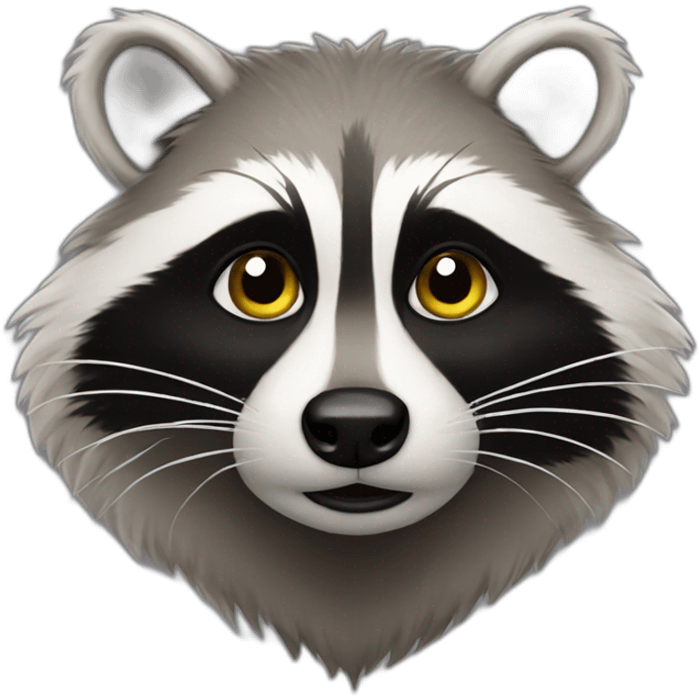 Racoon emoji