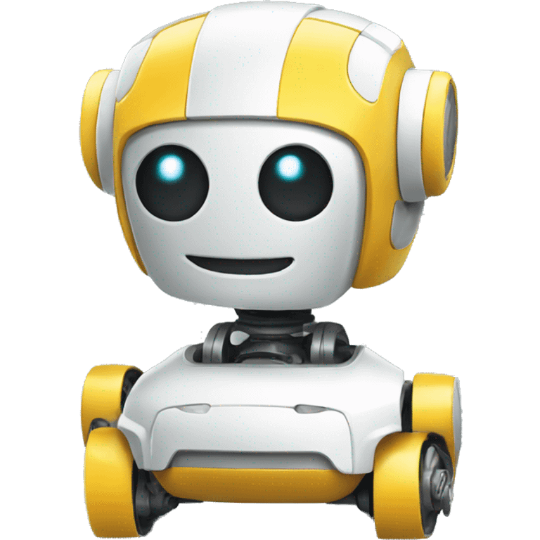 Car robot emoji