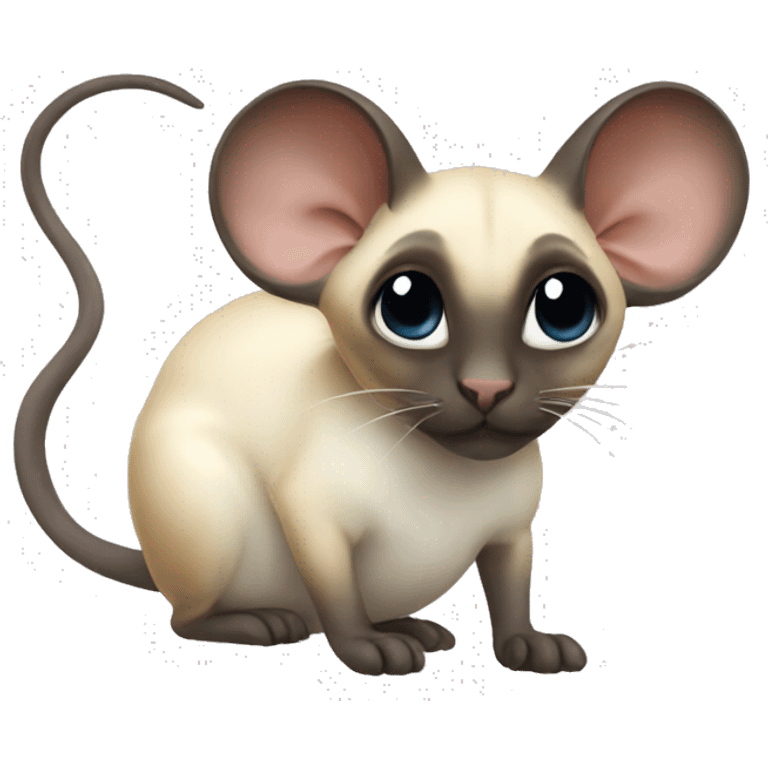 Siamese mouse emoji