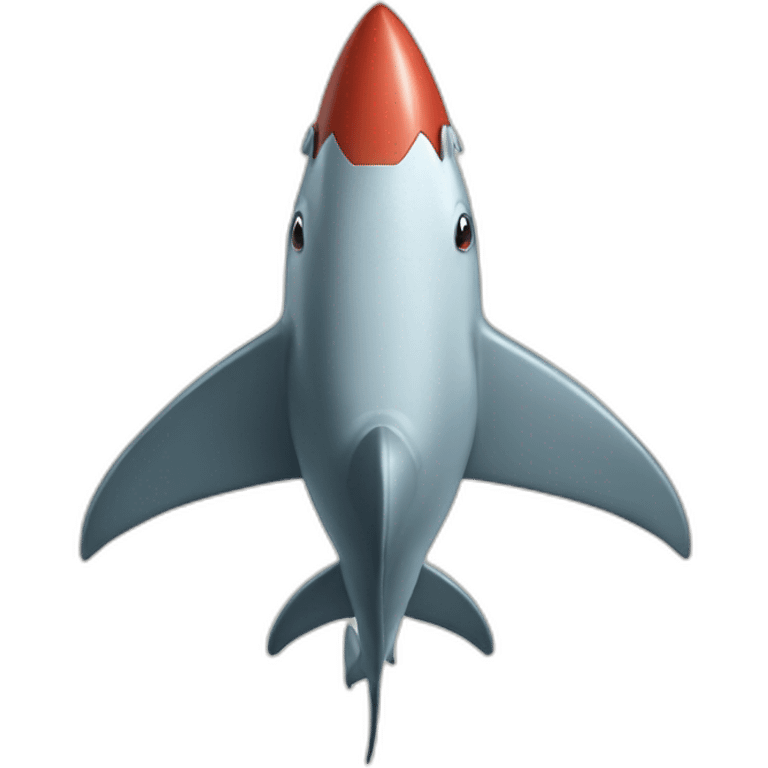 shark rocket emoji